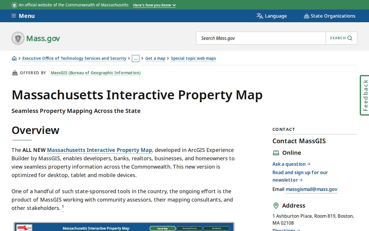 Westborough ZIP code directory MassGIS parcel map controls